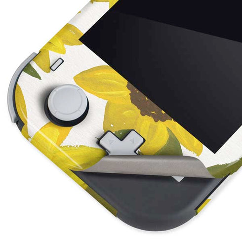Cat Coq Sunflower Acrylic Nintendo Switch Lite Skin